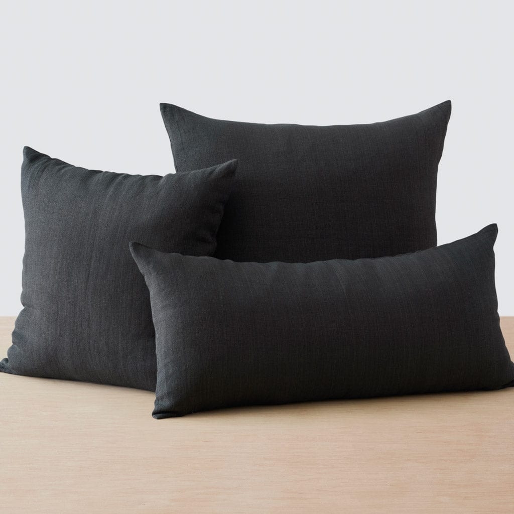 The Citizenry Prisha Linen Pillow | 20" x 20" | Clay - Image 2