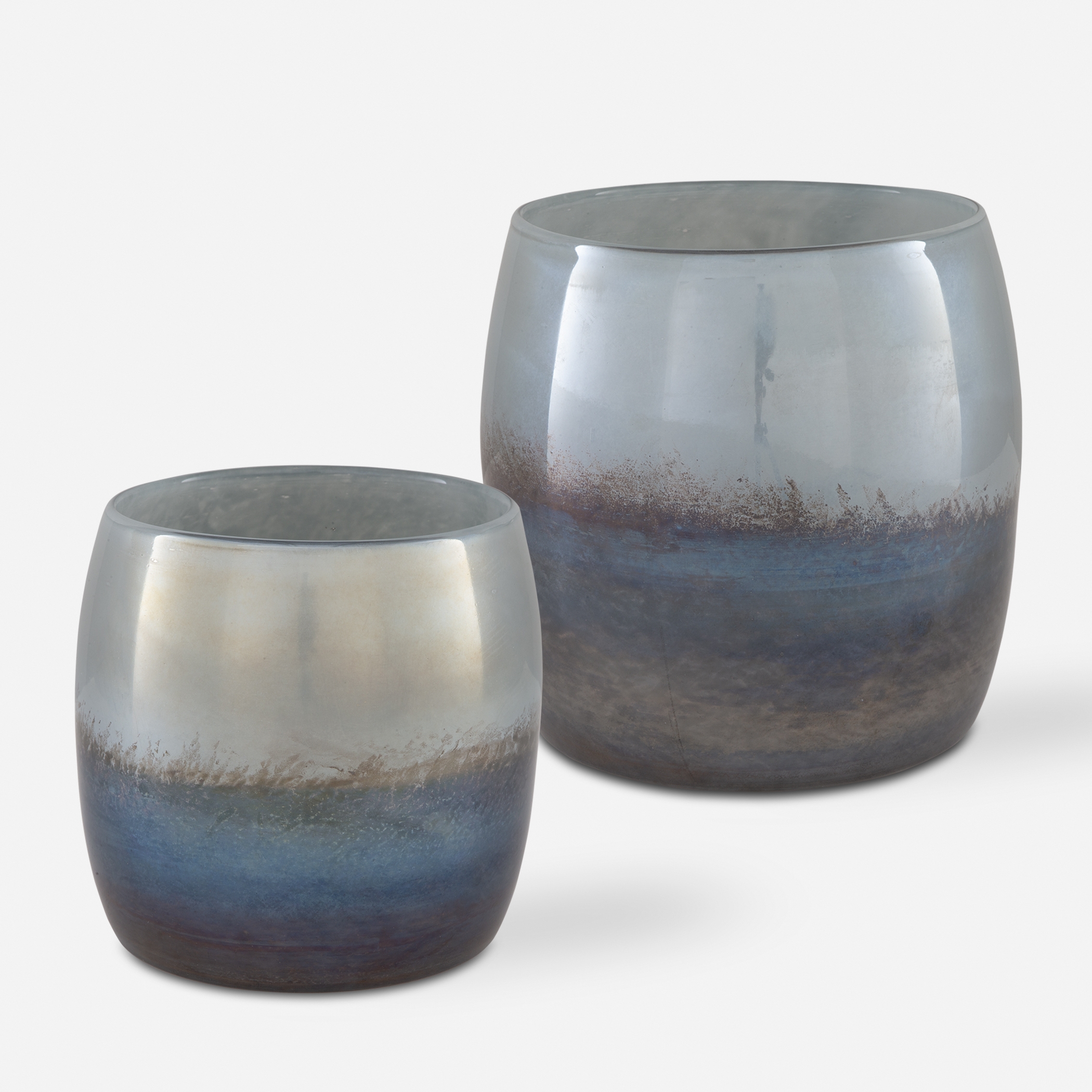 Tinley Blown Glass Bowls, S/2 - Image 0