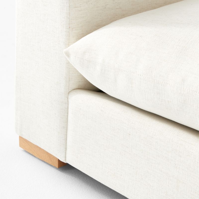 Deseo 94.5" White Performance Fabric Deep Depth Sofa - Image 5