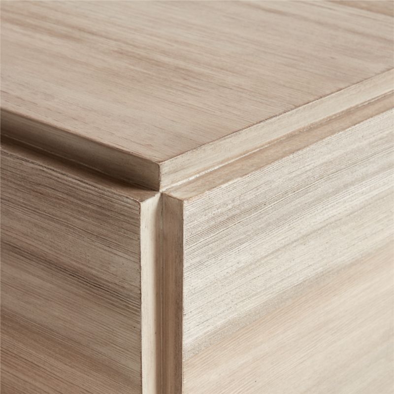 Troupe Natural Pine Wood 65" Rectangular Coffee Table - Image 2