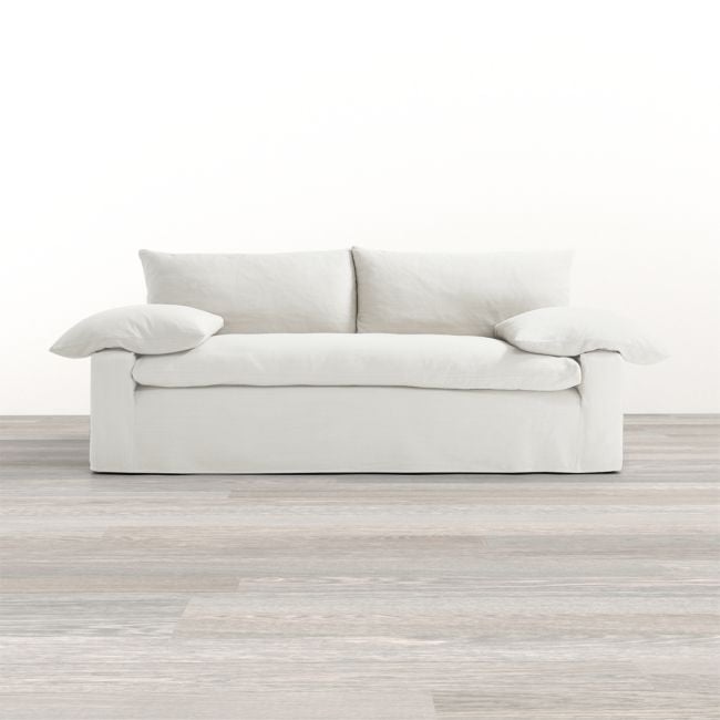 Ever Slipcovered Sofa - Image 0