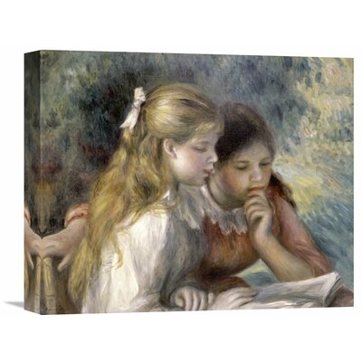 'La Lecture' by Pierre-Auguste Renoir Painting Print on Wrapped Canvas - Image 0