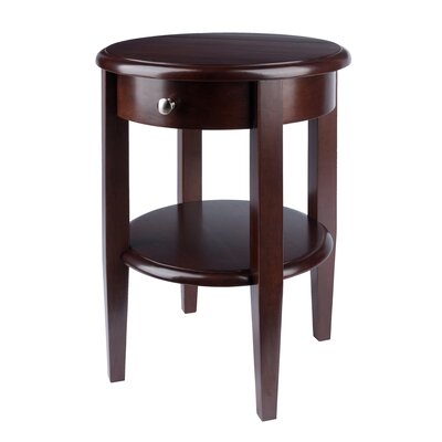 Medway Solid Wood End Table with Storage - Image 0