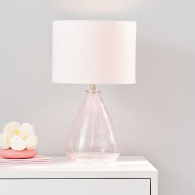 Waterdrop Table Lamp, Blush - Image 1