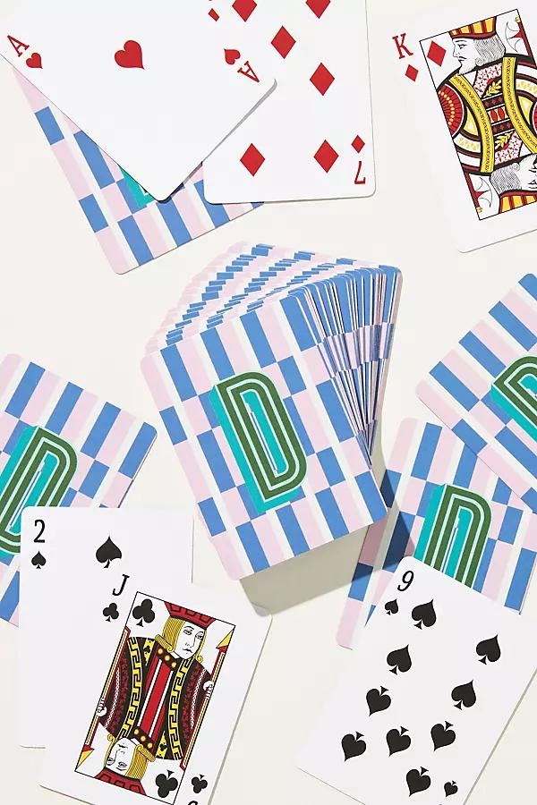 Maya Monogrammed Playing Cards - Image 0