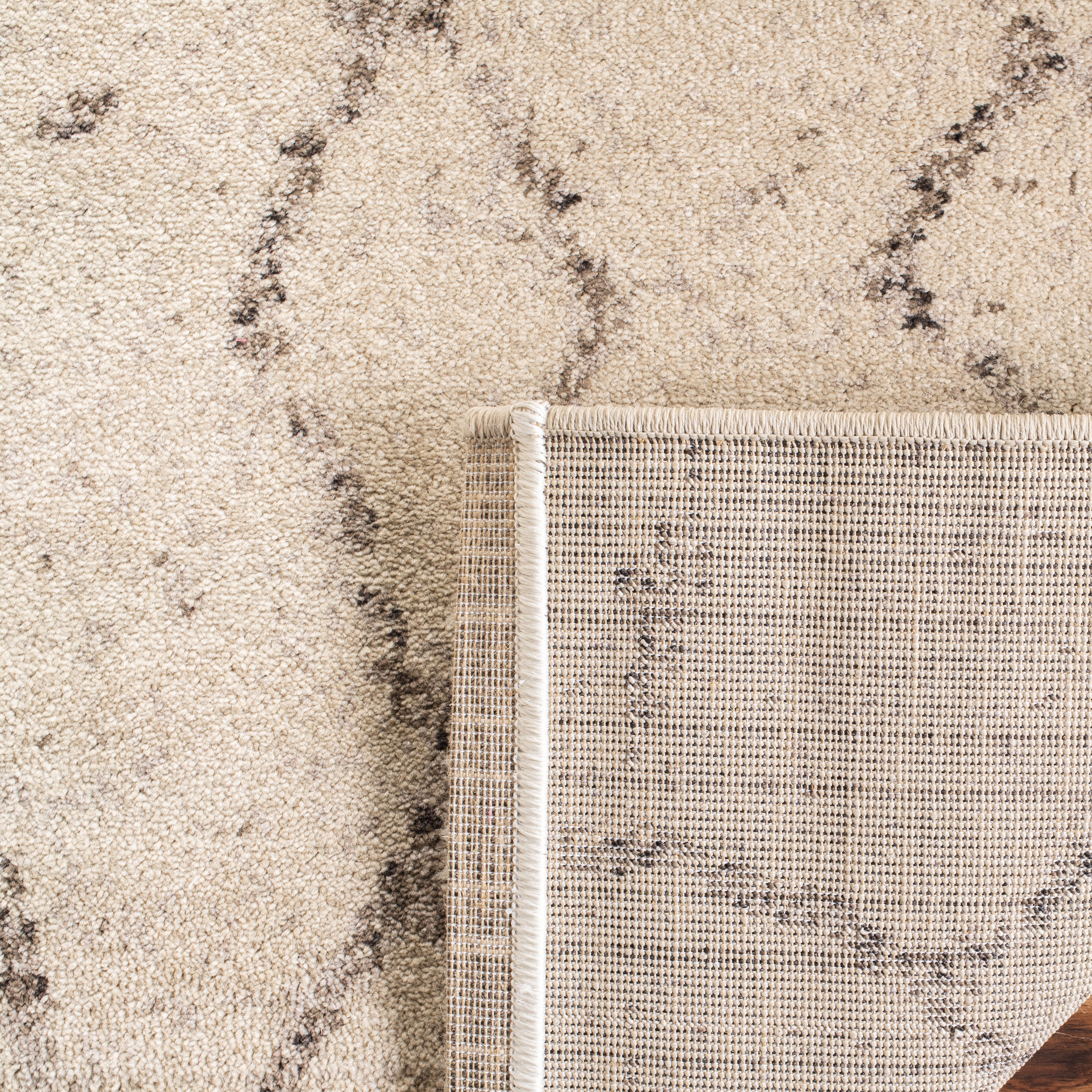 Arlo Home Woven Area Rug, TUN1811-KMK, Ivory,  4' X 6' - Image 3