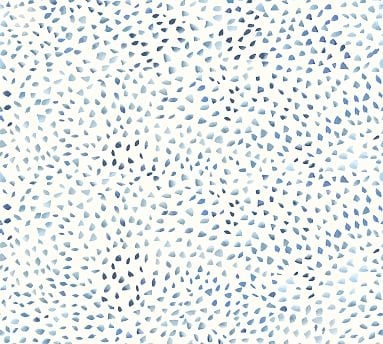 Flurry Rebecca Atwood Removable Wallpaper, Blue, 2' x 8' - Image 0