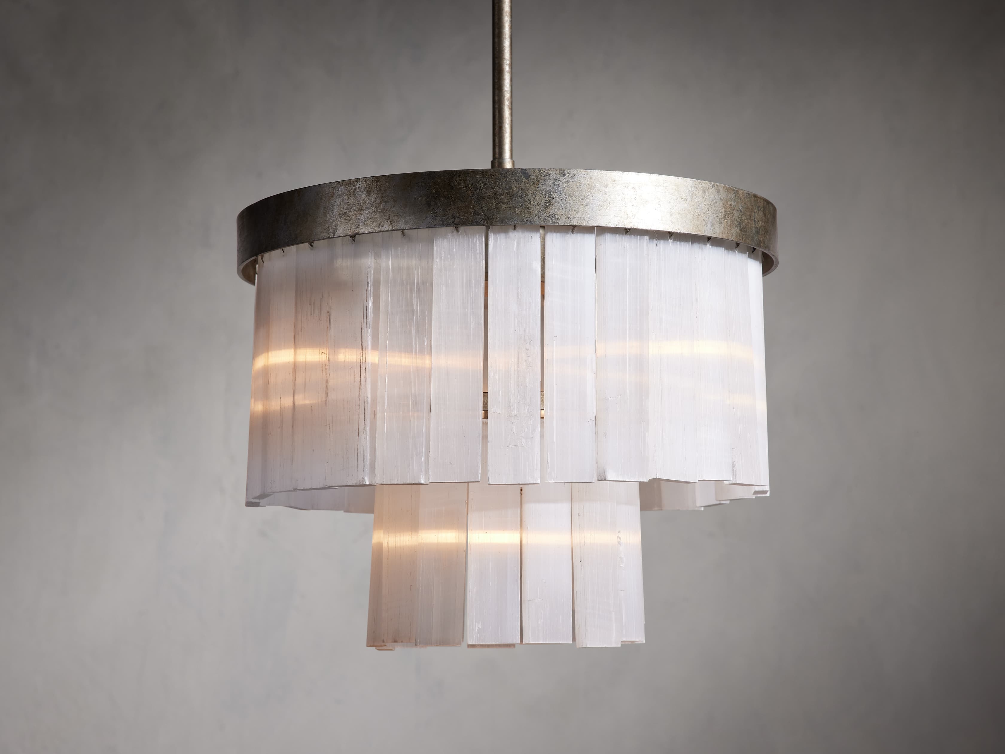 Cameron 2 Tier Chandelier in Silver - Image 0