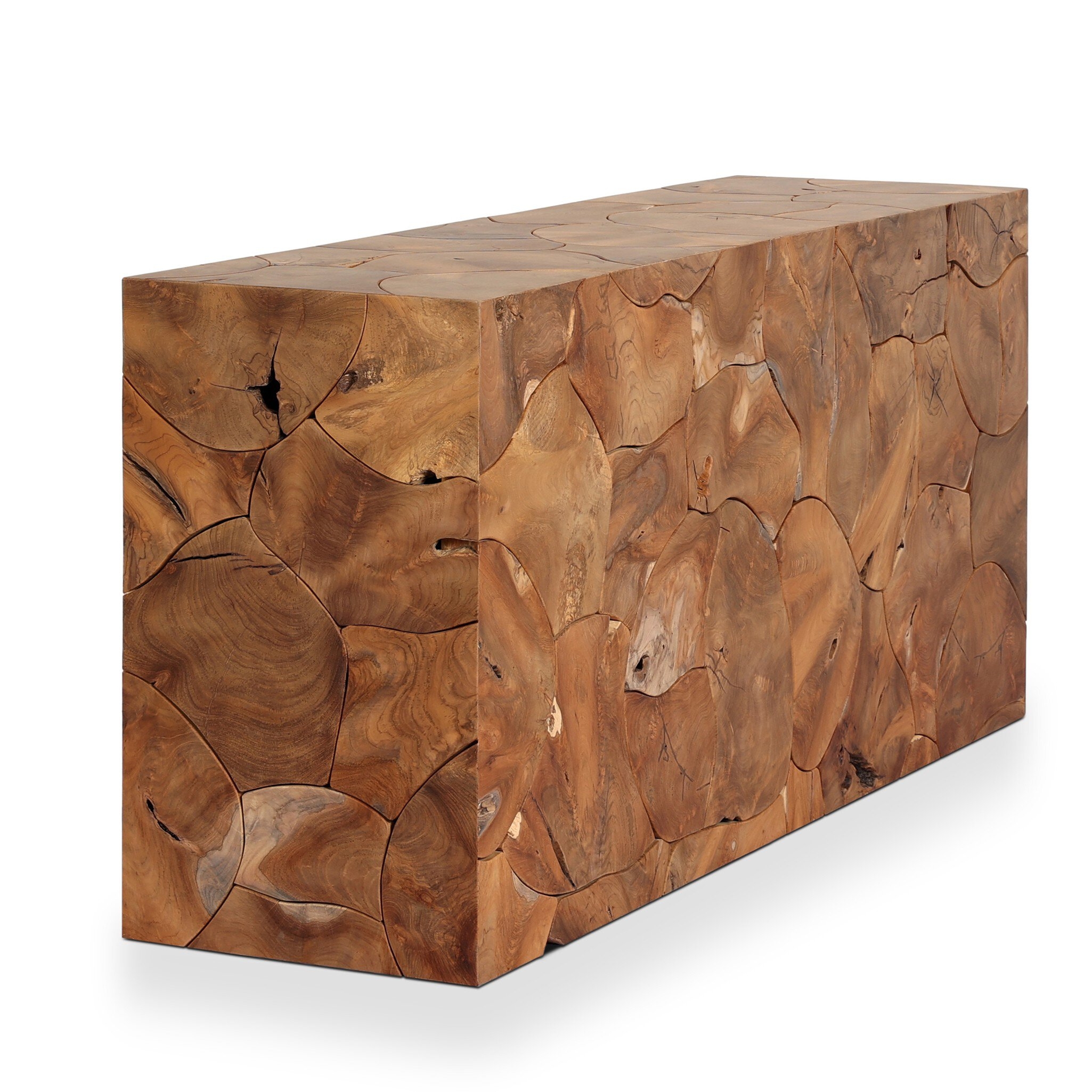 Tomlin Outdoor Console Table - Teak Root - Image 5