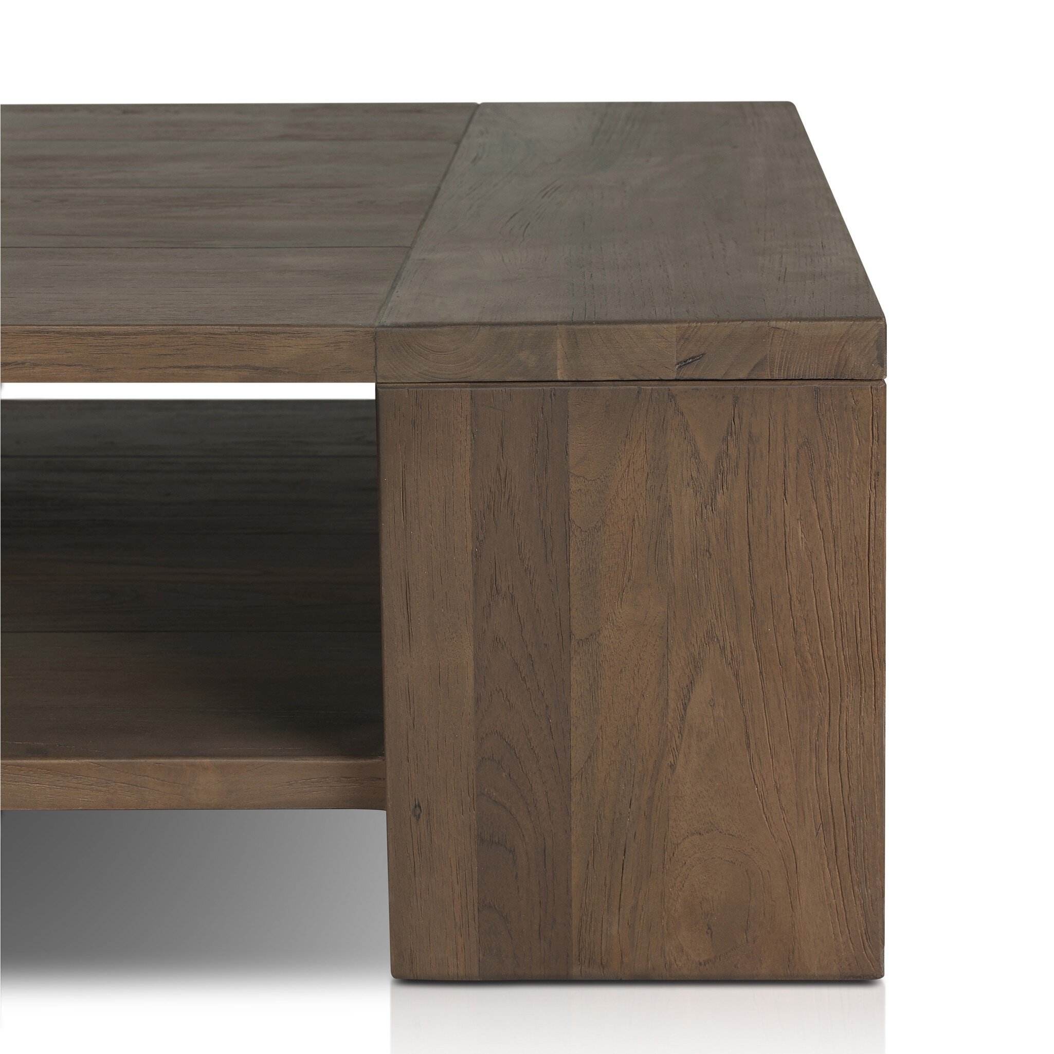 Roca Outdoor Coffee Table - Stained Heritage Brown-FSC - Image 9