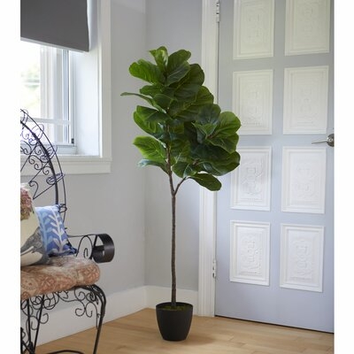 Artificial Fiddle Leaf Tree in Planter - Image 0