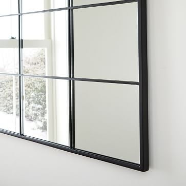 Raven Window Mirror, Bronze, 44"x55" - Image 1