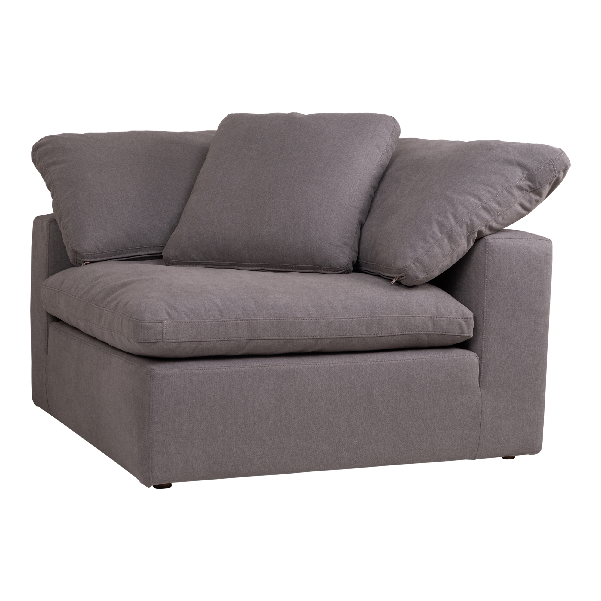 Clay Corner Chair Light Grey - Image 6