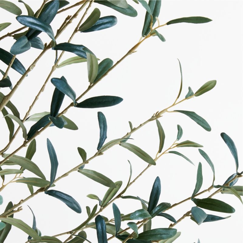 Faux Olive Tree in Pot 5' - Image 6