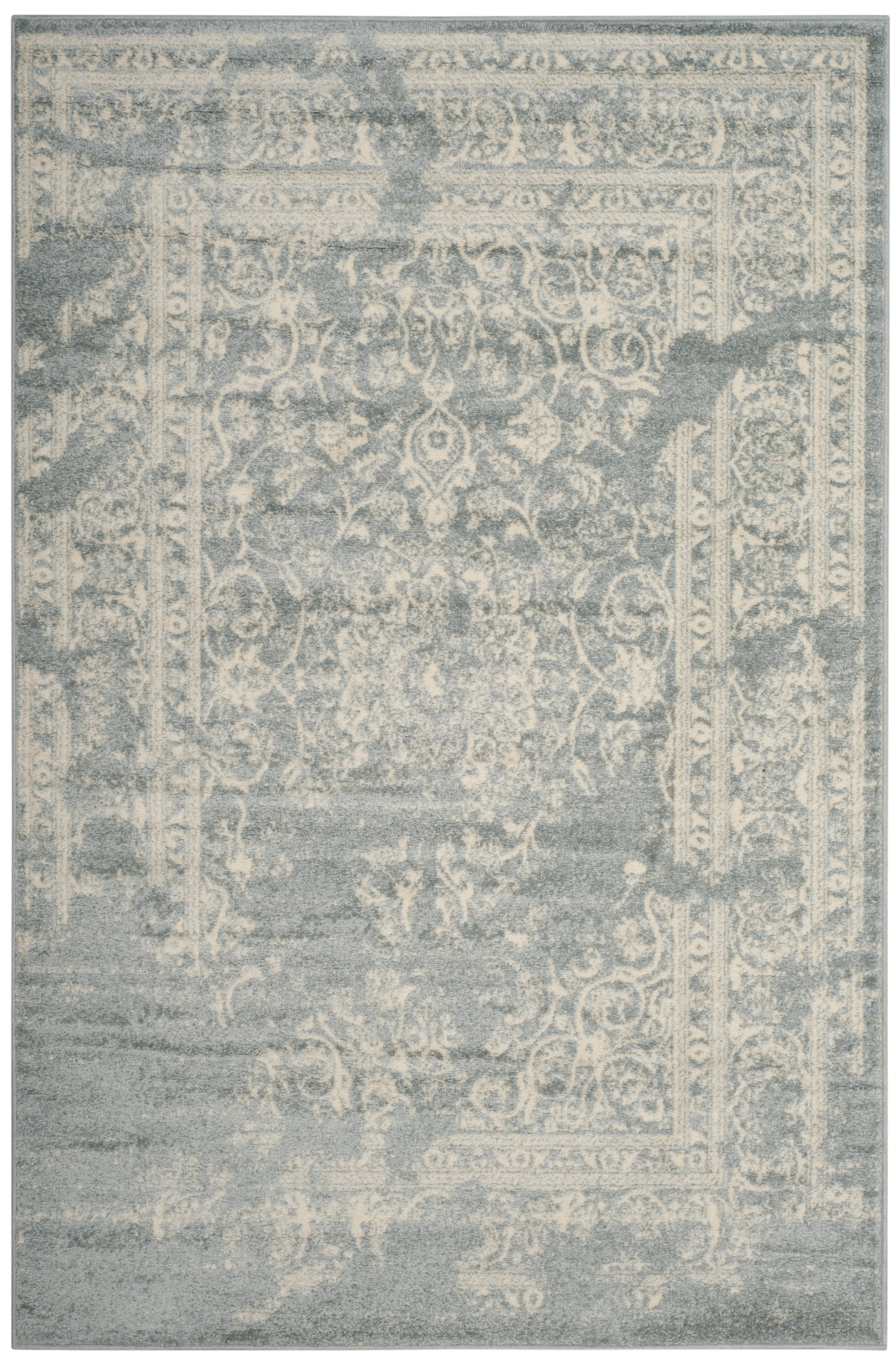 Arlo Home Woven Area Rug, ADR101T, Slate/Ivory,  5' 1" X 7' 6" - Image 0