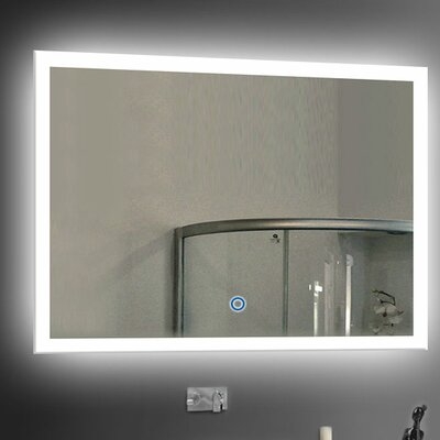 Aislin Modern & Contemporary Lighted Bathroom/Vanity Mirror - Image 0