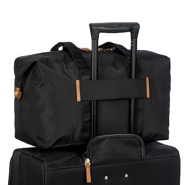 BRIC'S X-Travel Folding Duffle Bag, Navy, 18" - Image 1
