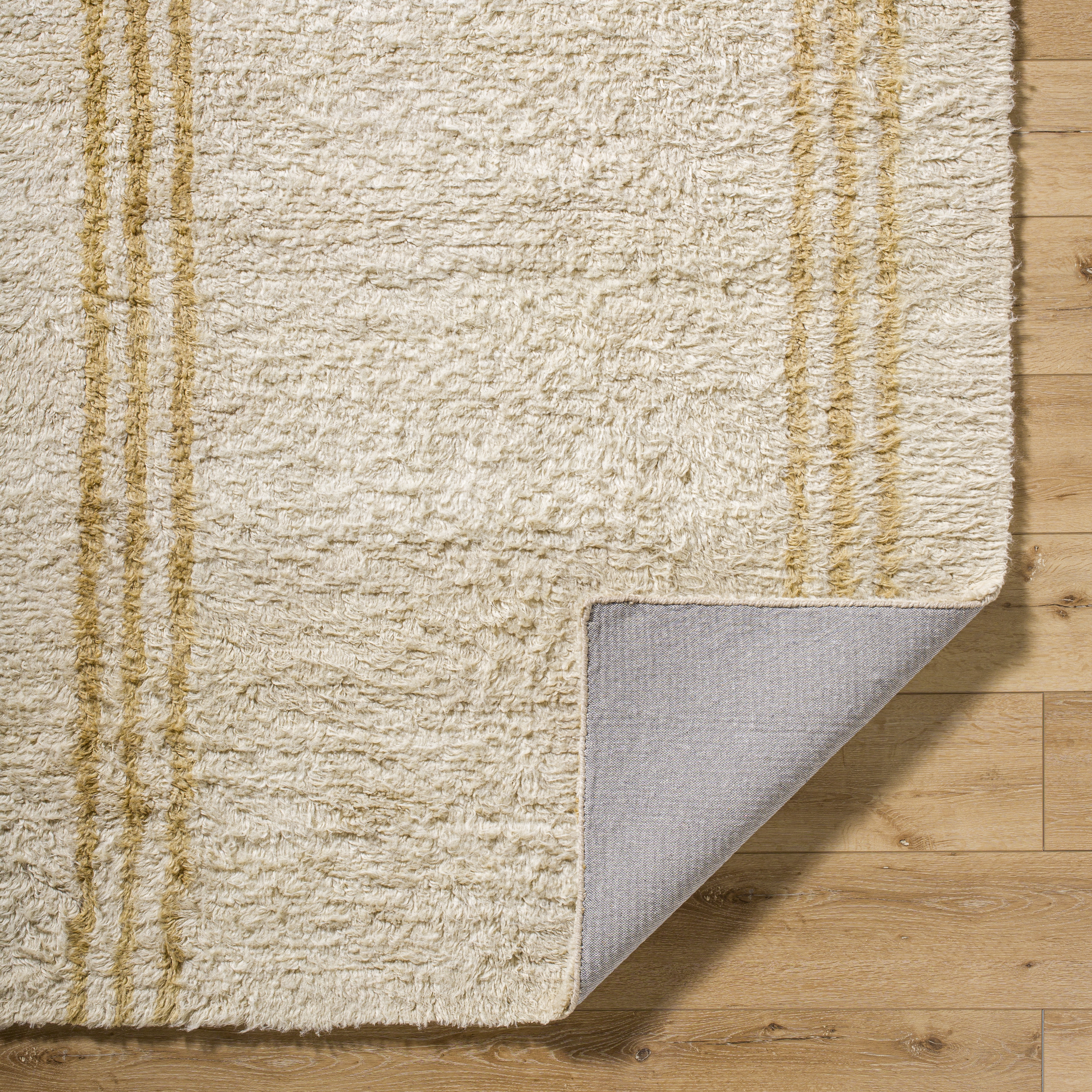 Beni Moroccan Beige Indoor 8' x 10' Handmade Rug - Image 4