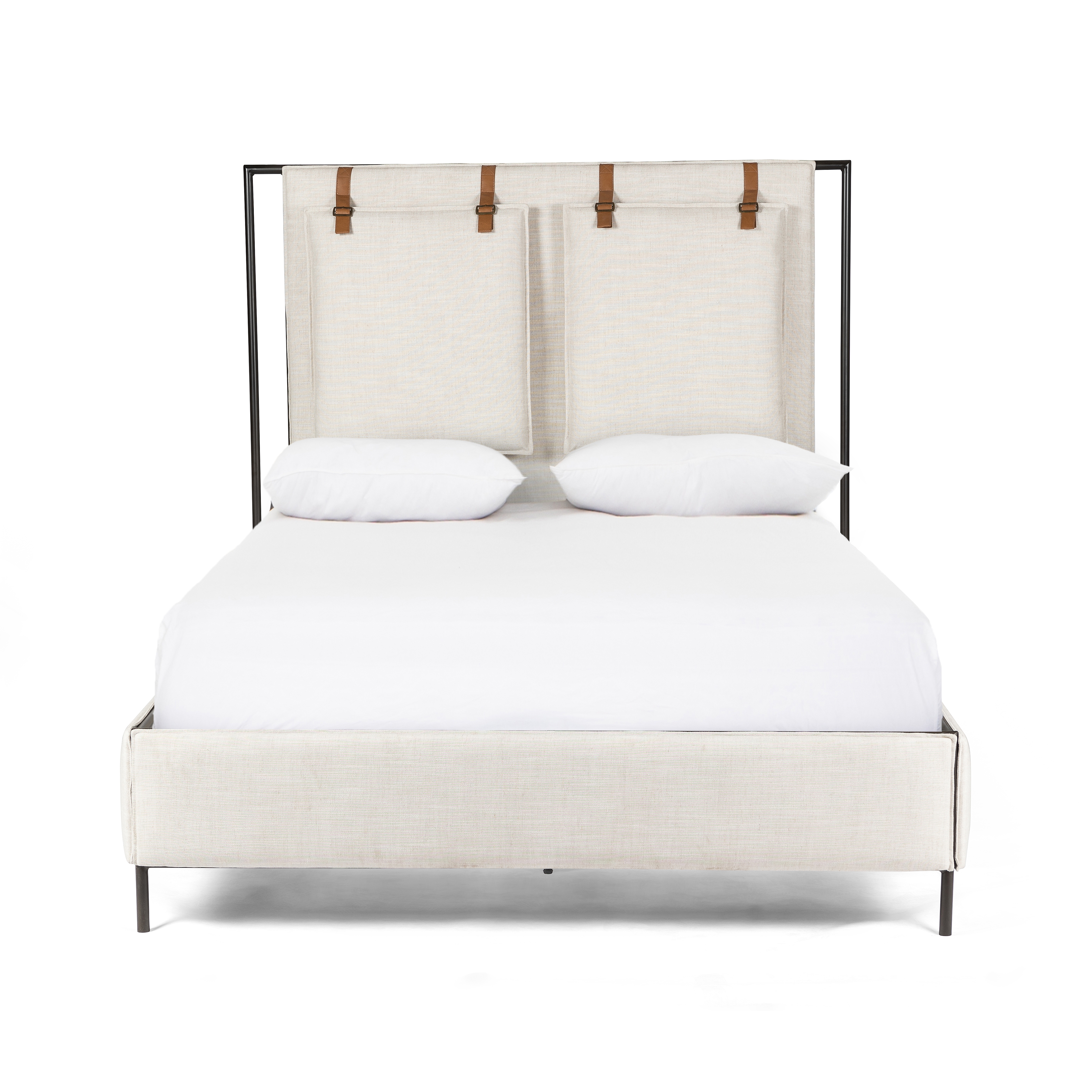 Leigh Bed-Hockney Ivory-King - Image 2