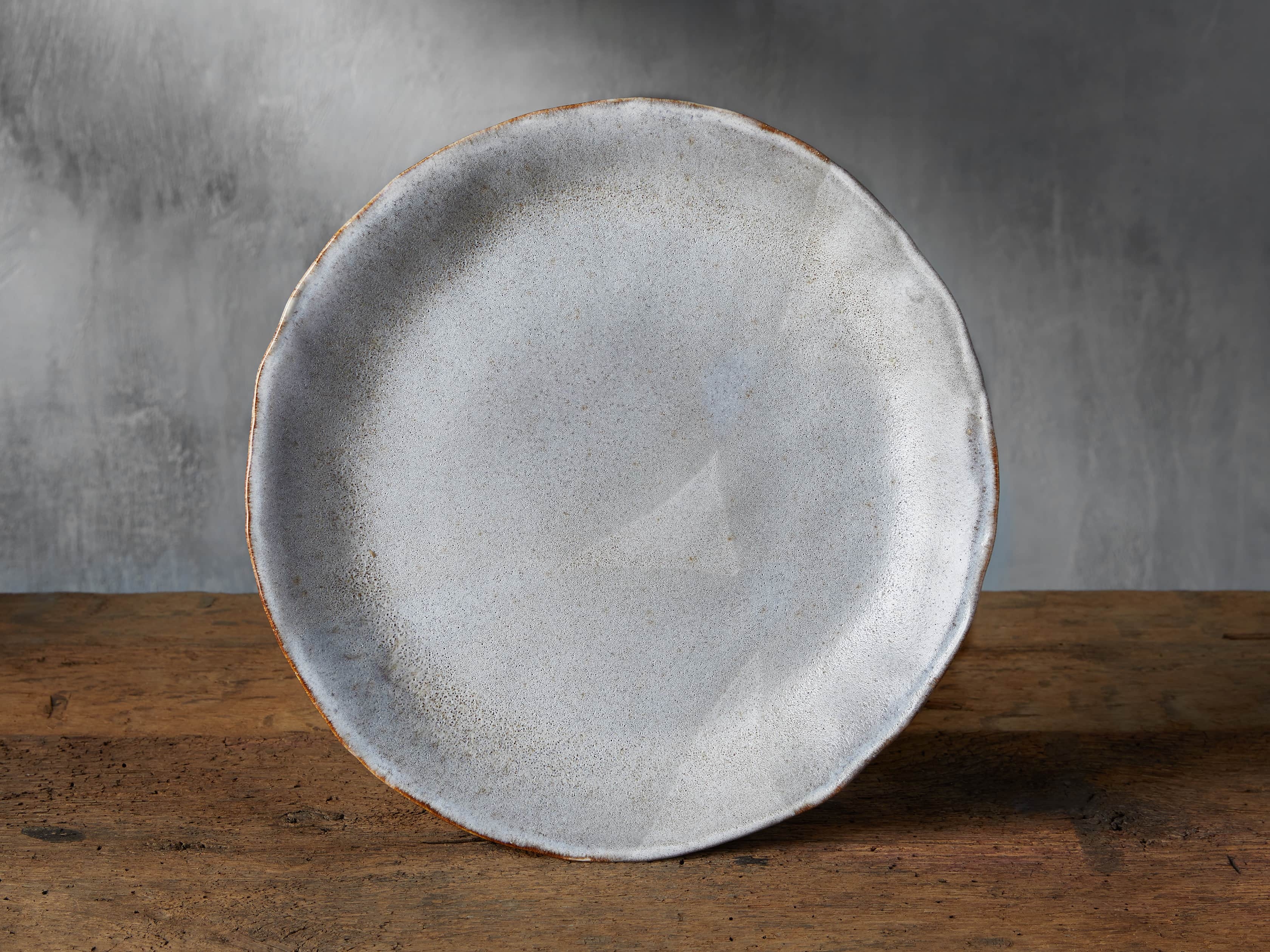 Skye Serving Platter in Stoneware Gray - Image 0