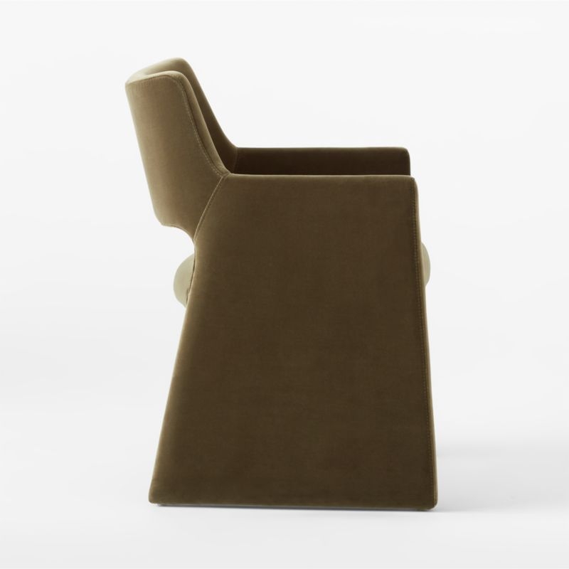 Foley Olive Green Dining Armchair Set of 4 - Image 3
