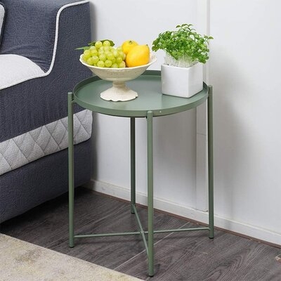 Otwell Cross Legs Tray Top End Table - Image 0