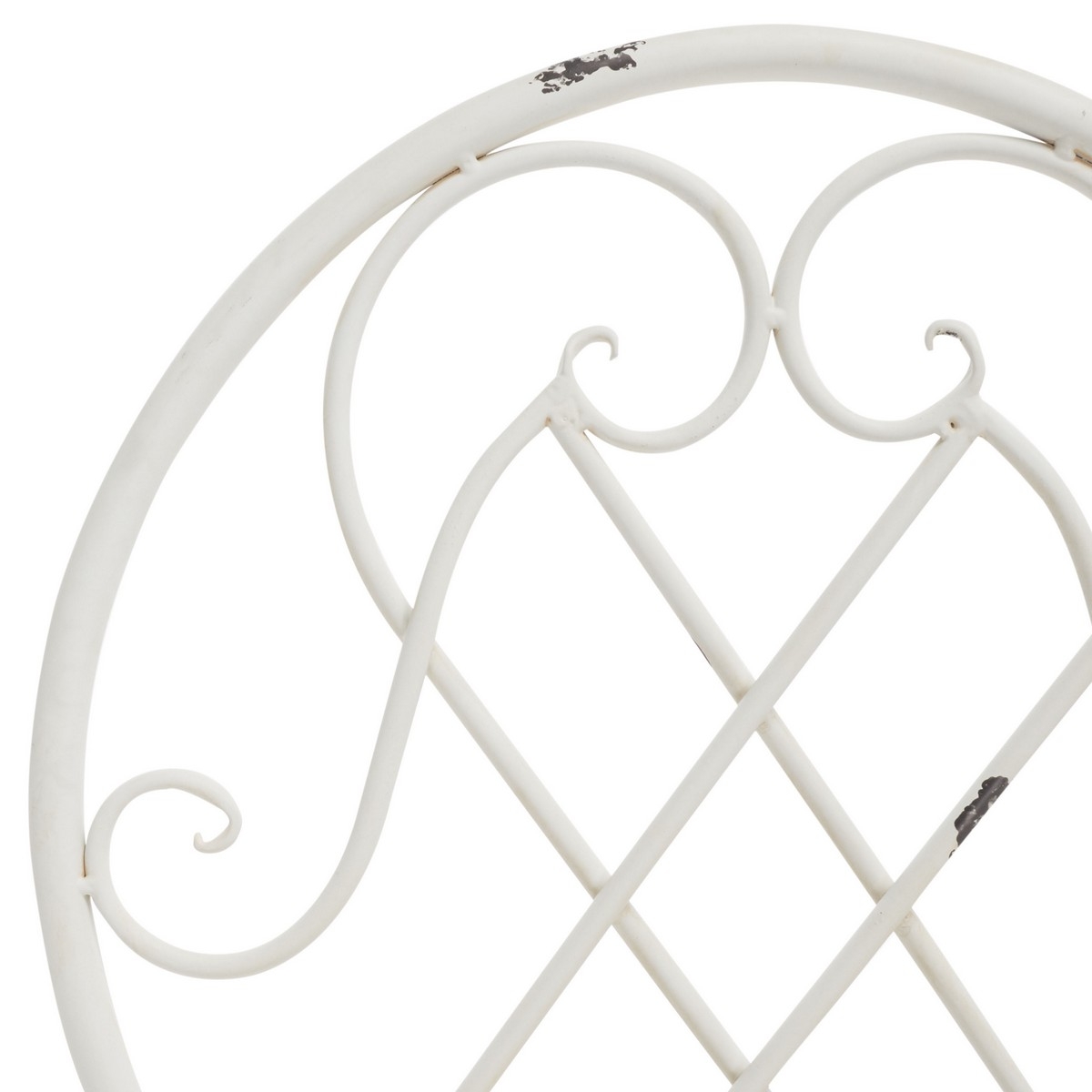 Adriel 3 Pc Bistro Set - Antique White - Safavieh - Image 2