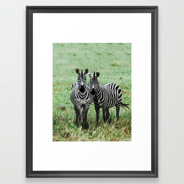 Serengeti Xxiv Framed Art Print by Luke Gram - Scoop Black - Medium(Gallery) 18" x 24"-20x26 - Image 0