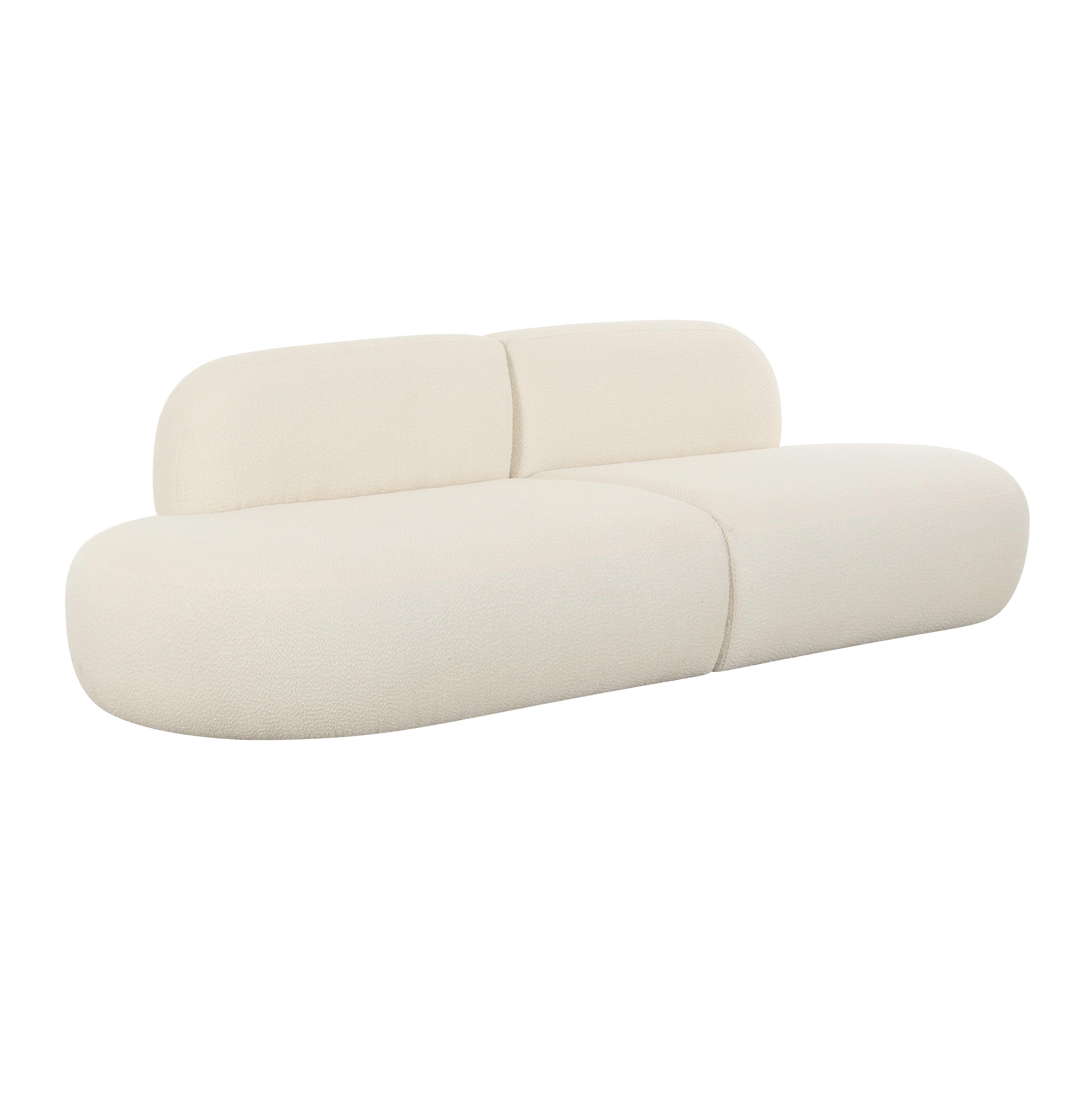 Broohah Cream Boucle Sofa - Image 0