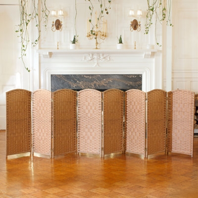 2 - Panel Solid Wood Folding Room Divider - Image 0