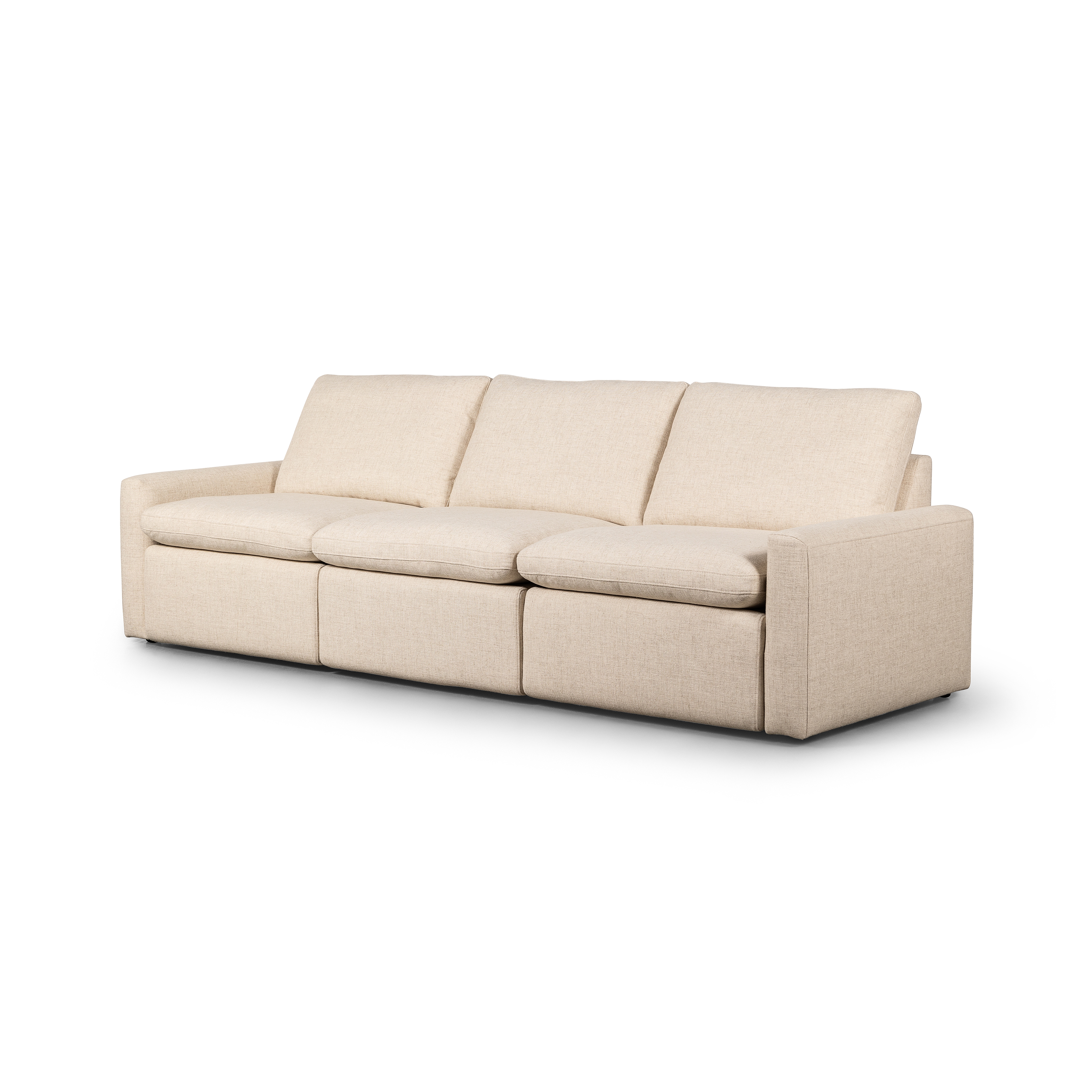Tillery Power Recliner 3-Piece Sectional - Antigo Natural - Image 0