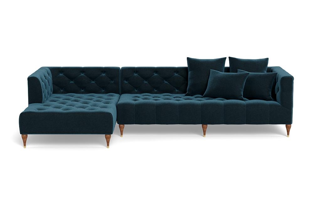 Ms. Chesterfield Sectional Sofa with Left Chaise by Apartment Therapy - Image 0