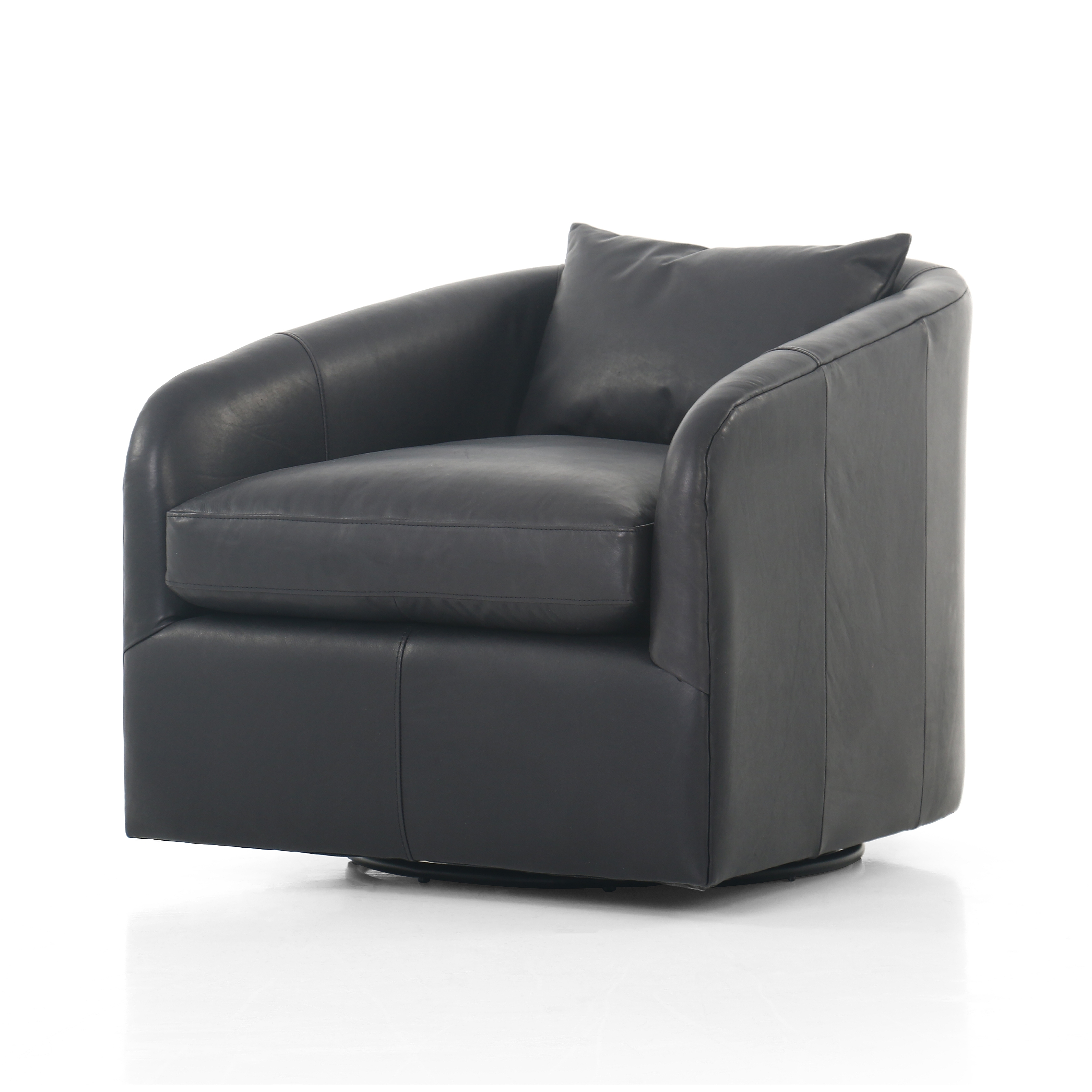 Topanga Swivel Chair - Heirloom Black - Image 0