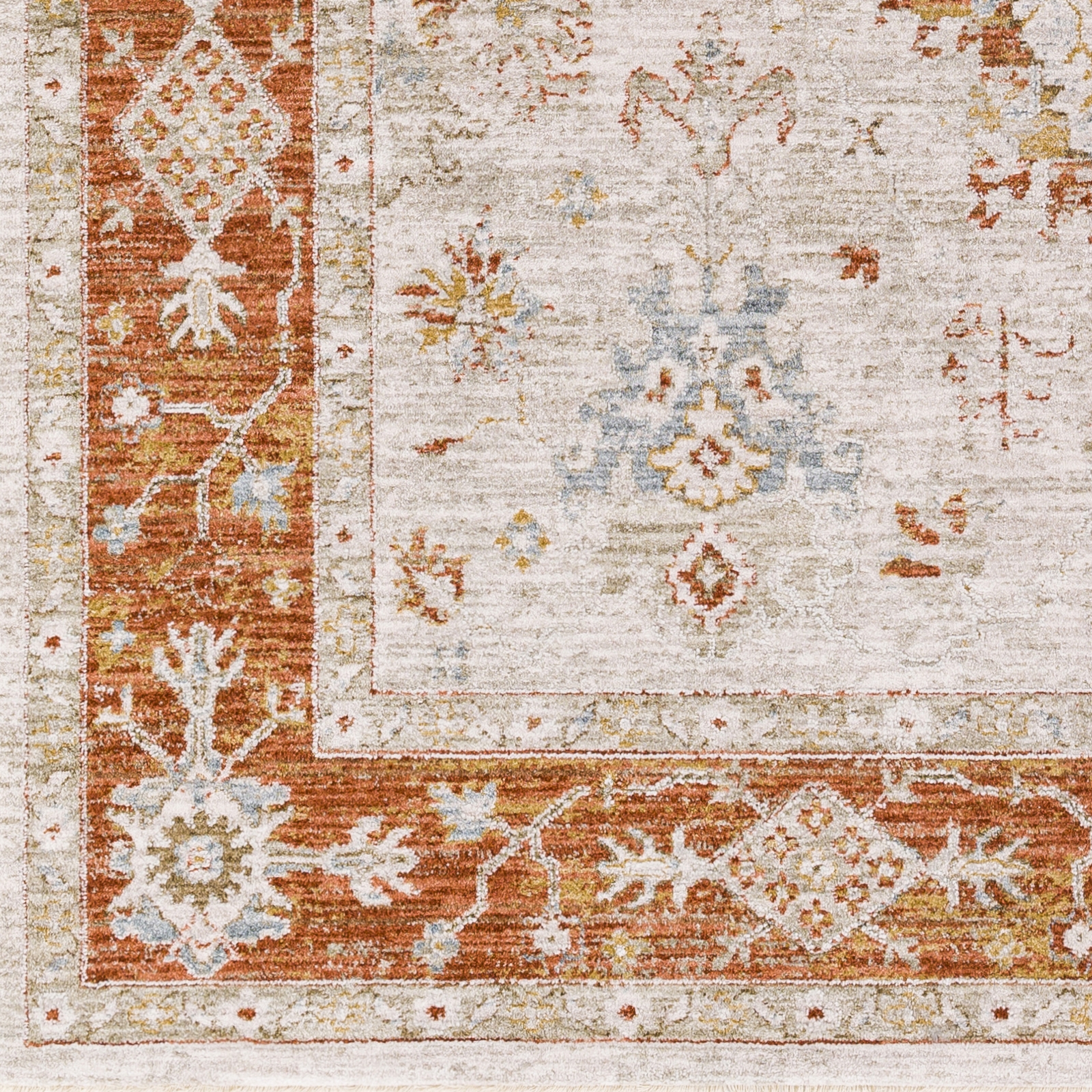 Avant Garde Beige Indoor 5'3" x 5'3" Machine Woven Rug - Image 4