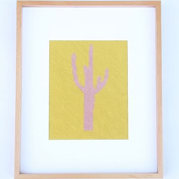 Blessing Sisters Needlepoint Cactus Kit, Blush - Image 0