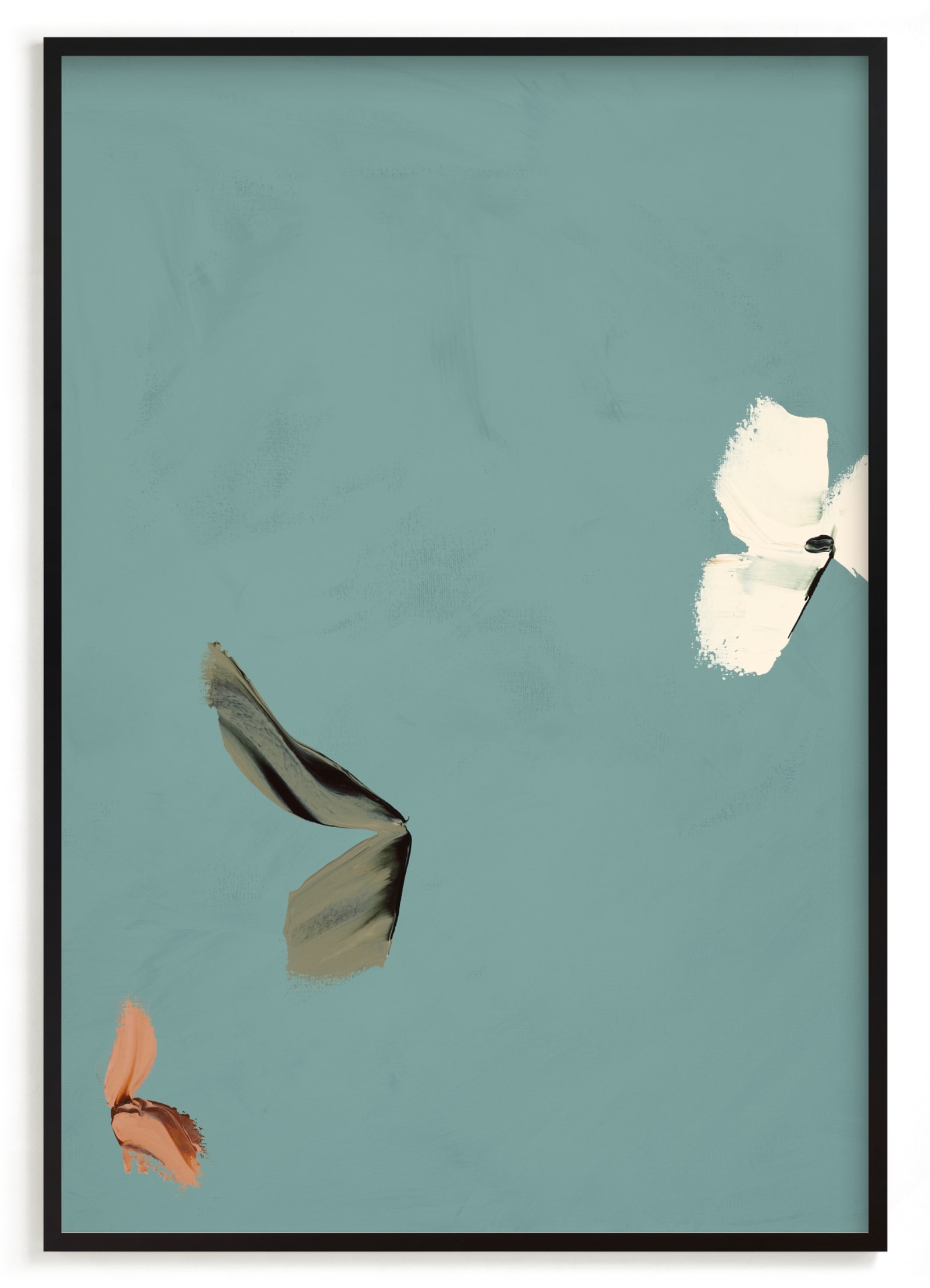 Cool Tone Abstract Botanical II Limited Edition Fine Art Print 2 - Image 0