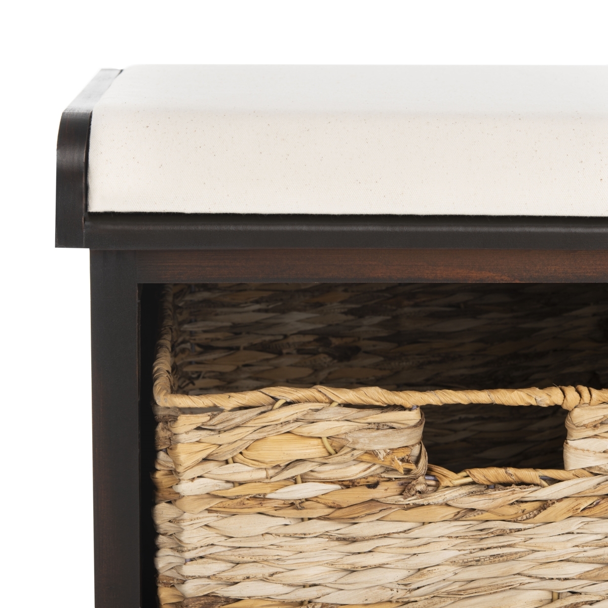 Freddy Storage Bench - Brown - Safavieh - Image 2