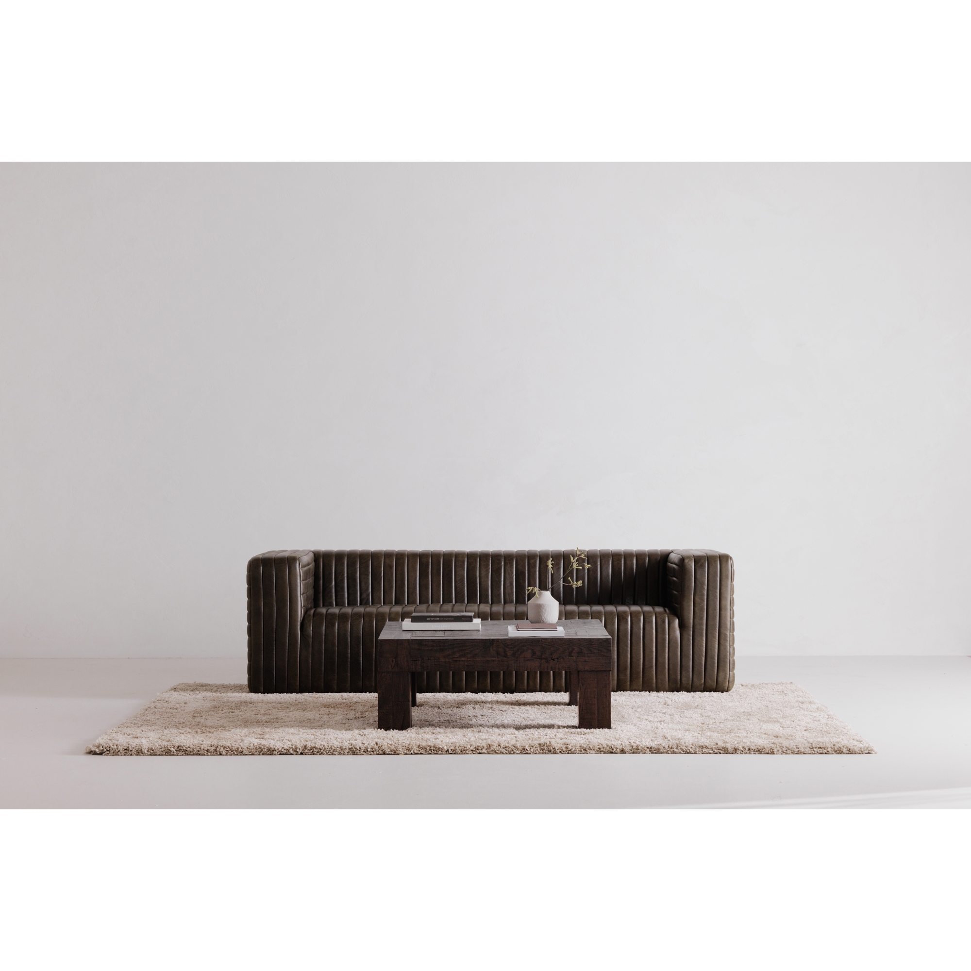 Evander Coffee Table Rustic Brown - Image 5