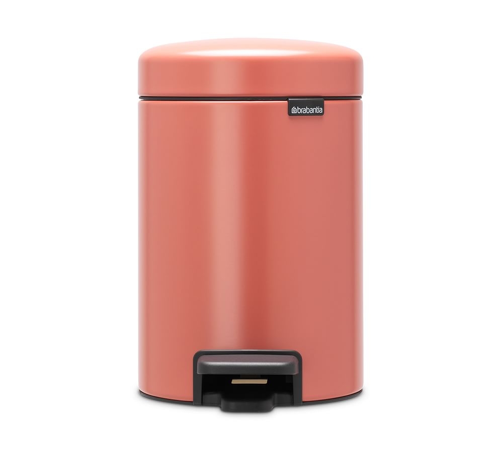Terracotta Pink Brabantia newIcon Step Trash Can,3 Liter - Image 0