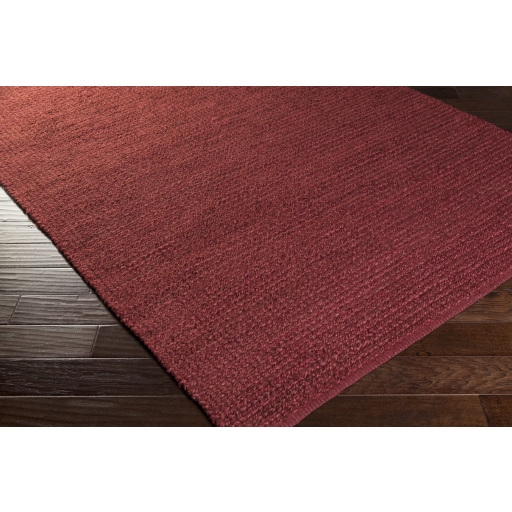 Tonga Red Indoor 8' x 11' Handmade Rug - Image 1