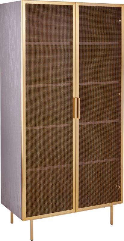 Trace Wire Mesh Door Bookcase - Image 4