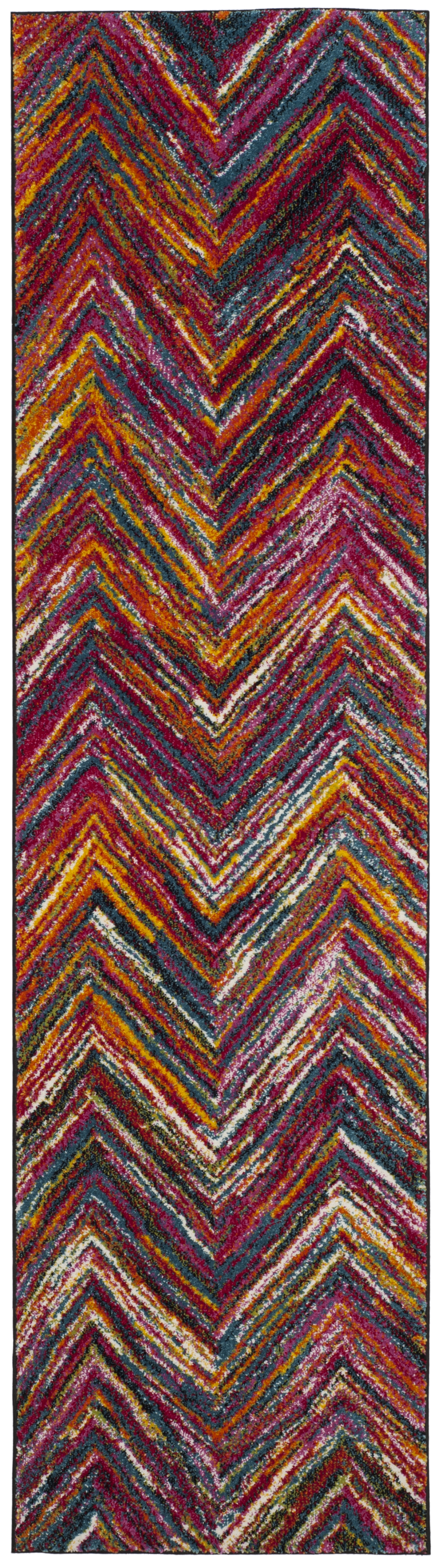 Arlo Home Woven Area Rug, ARB505M, Multi,  2' 3" X 8' - Image 0