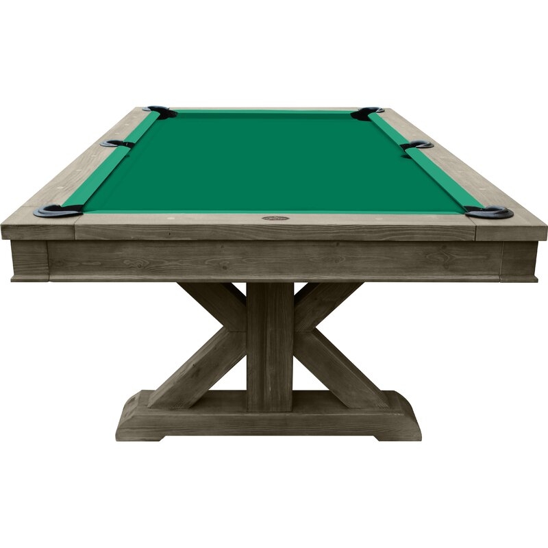Playcraft Brazos River Weathered 8' Slate Pool Table with Professional Installation Included - Image 0