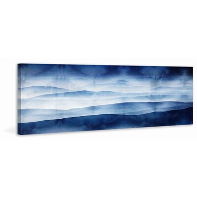 'Blue Mountains' Painting Print on Wrapped Canvas - Image 0