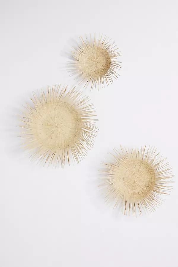 Starburst Hanging Baskets, Set of 3 By Anthropologie in Assorted - Image 0