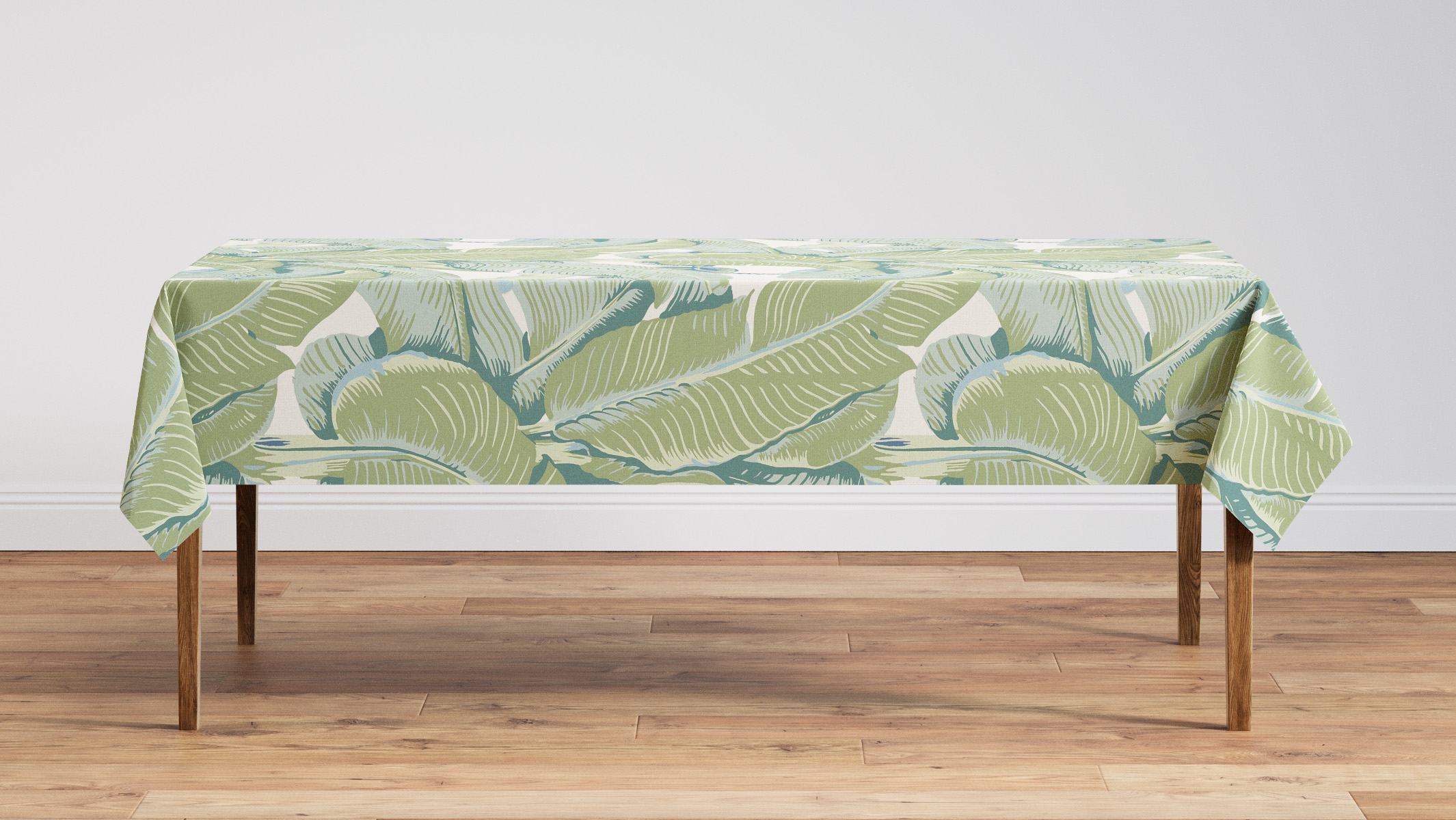Tablecloth 56" x 144", Pistachio Martinique®, 56" x 144" - Image 1