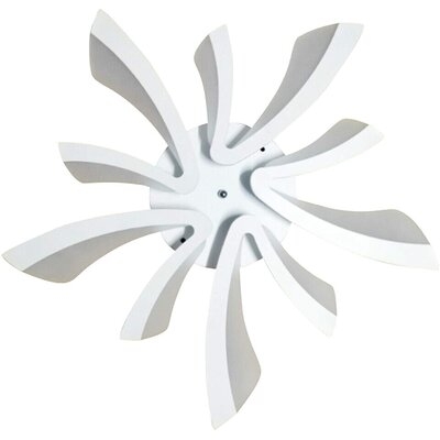 Creative Flame Shaped Acrylic Ceiling Light With Remote Control - Image 0