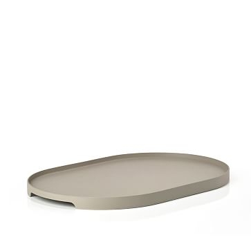 Round Tray, Large, Warm Gray - Image 3