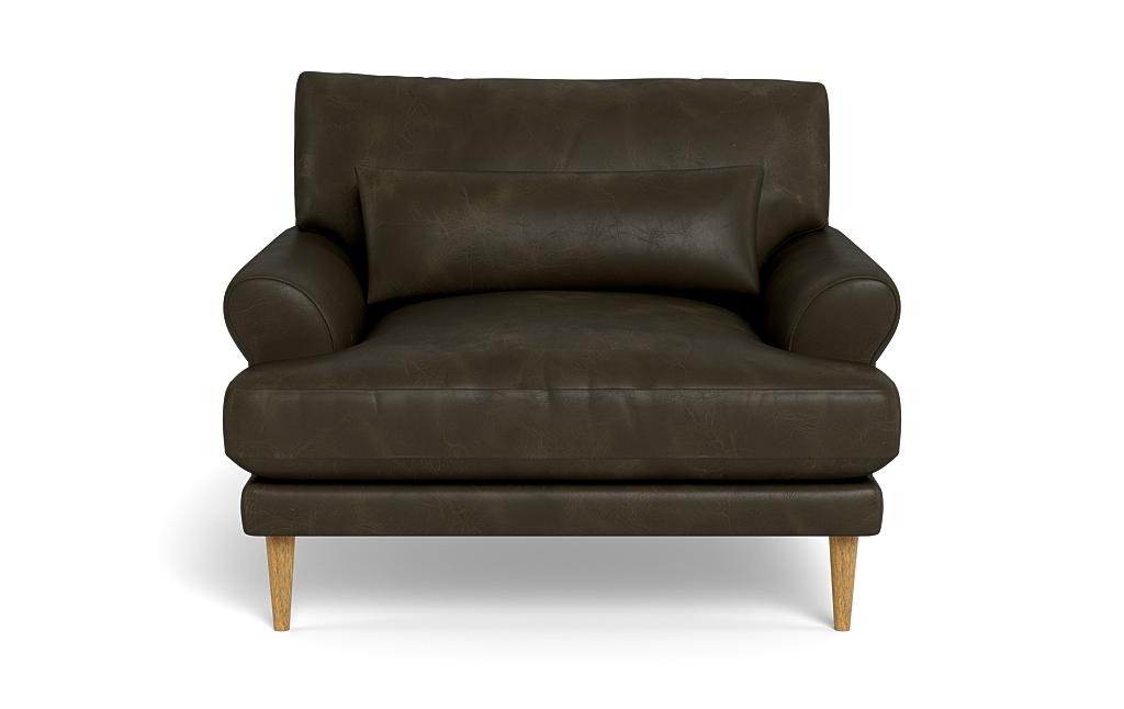 Maxwell Leather Accent Chair by Apartment Therapy - Image 0