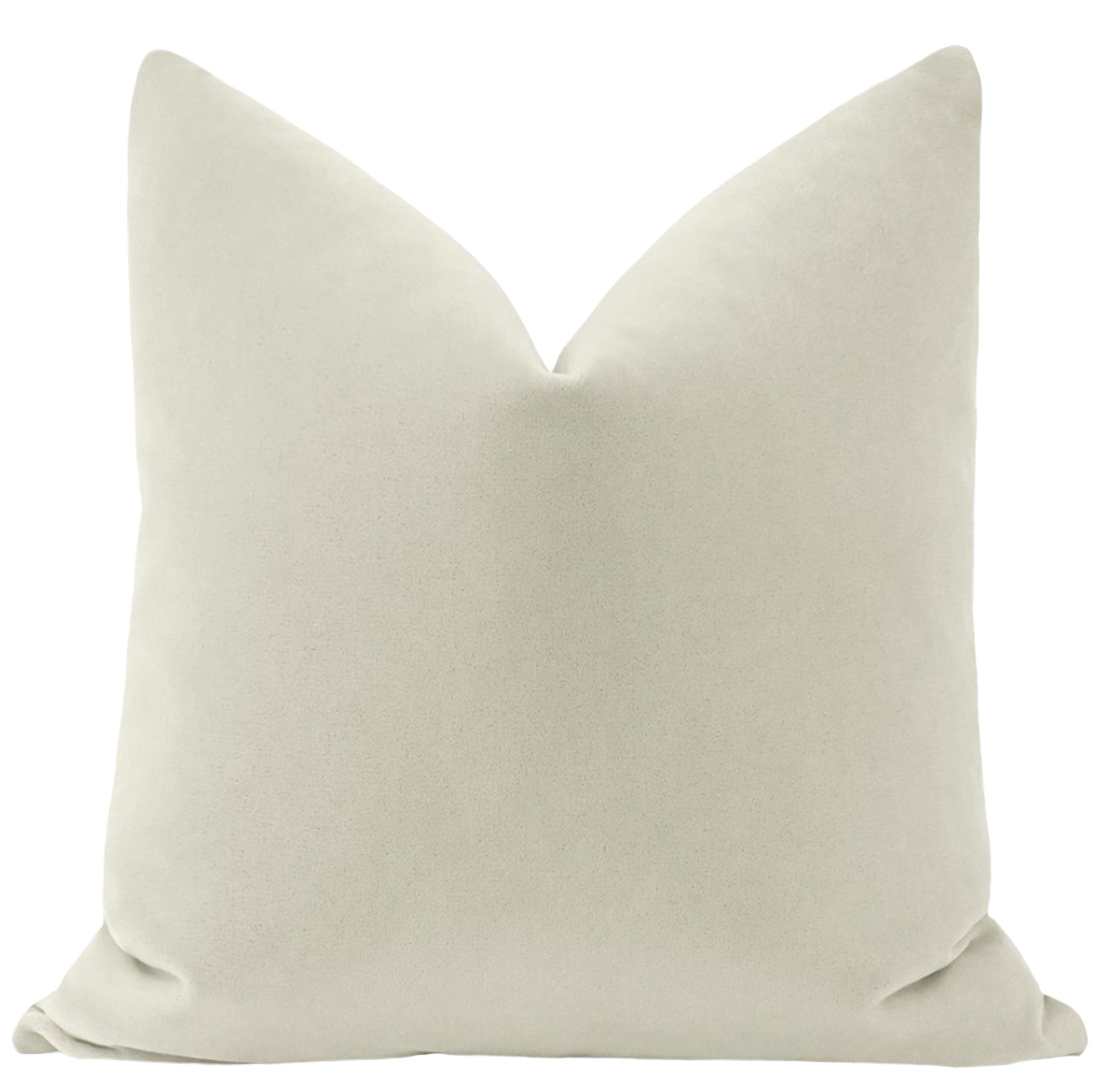 MOHAIR VELVET // MARBLE - 20” X 26” STANDARD SHAM - Image 0